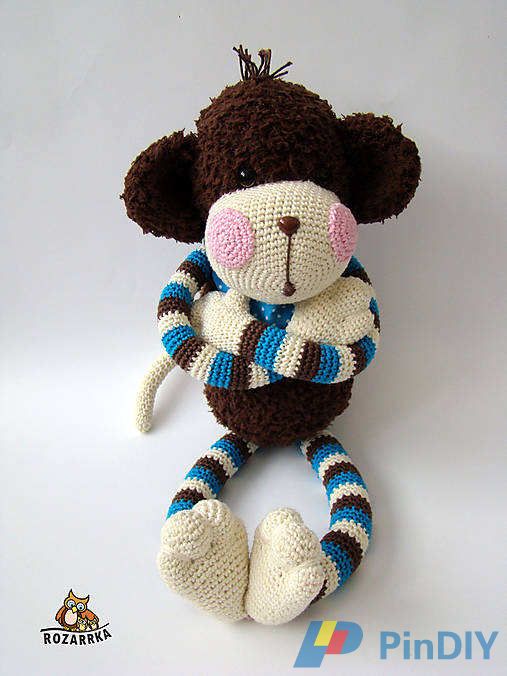 Crocheted Monkey 