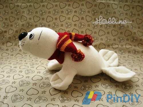 Crocheted Seal 