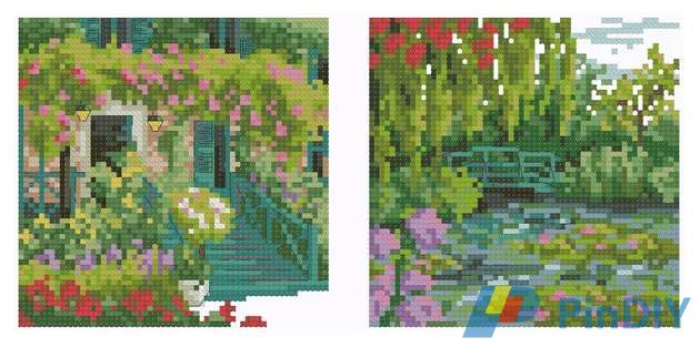 Monet's gardens (Monet's house and Giverny bridge) by Maria Diaz from .jpg