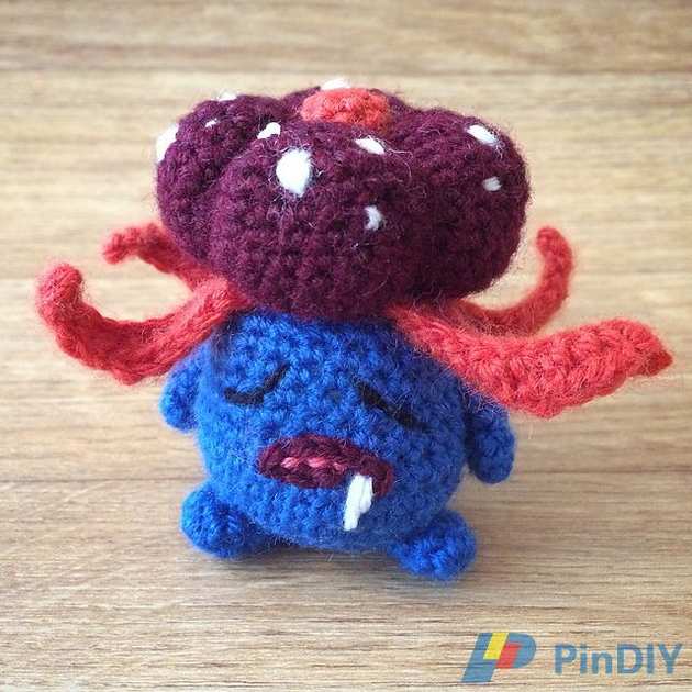 Gloom Pokemon Number 044 Ortide