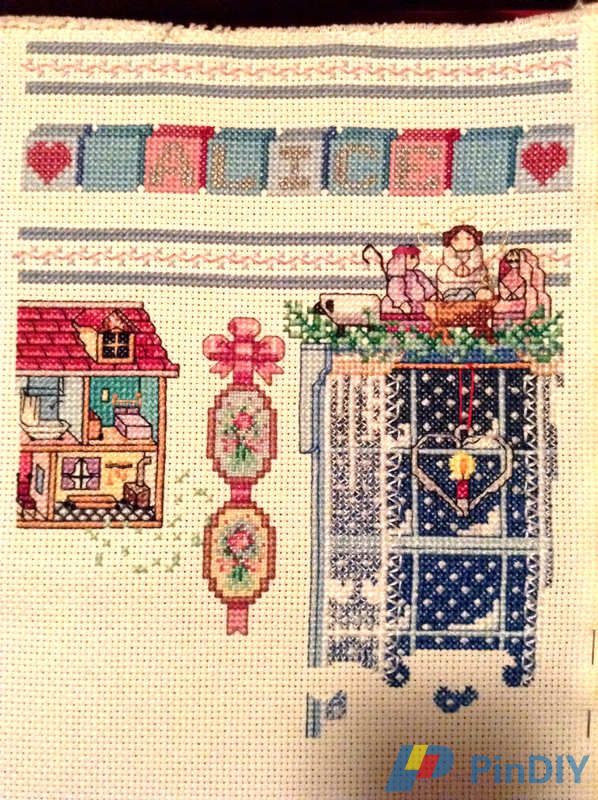 Sugar and Spice Heirloom Christmas Stocking