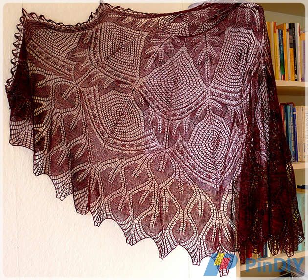 In Dreams Mystery Shawl 