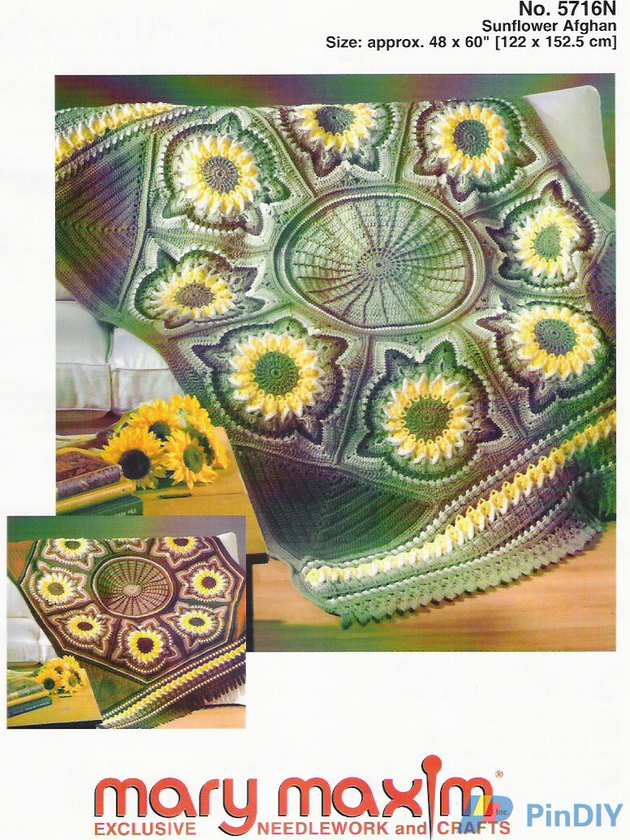 Sunflower Afghan