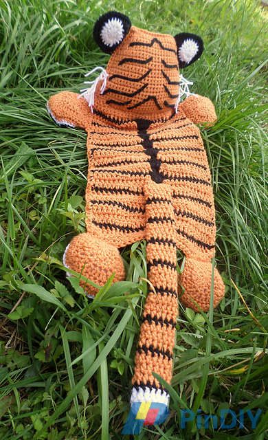 Maximus the Tiger Blankie  1
