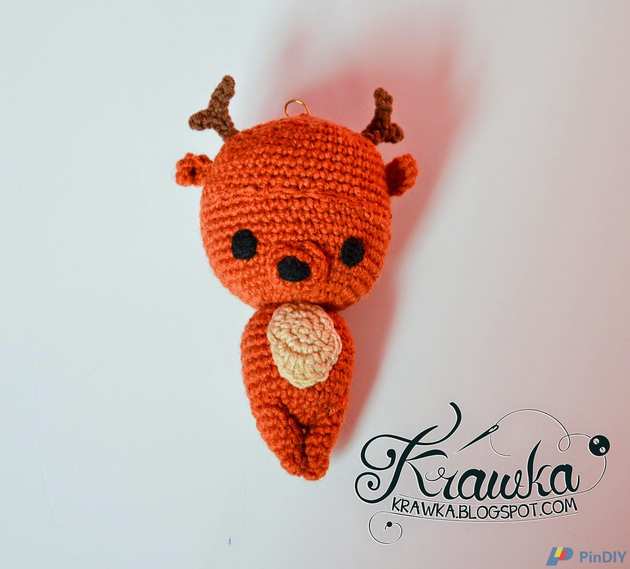 KRAWKA-Reindeer treeOrnament