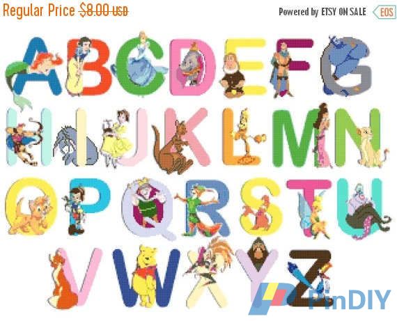 Alphabet Disney characters-23.64x17.71-L464_il_570xN.1132203133_almc.jpg