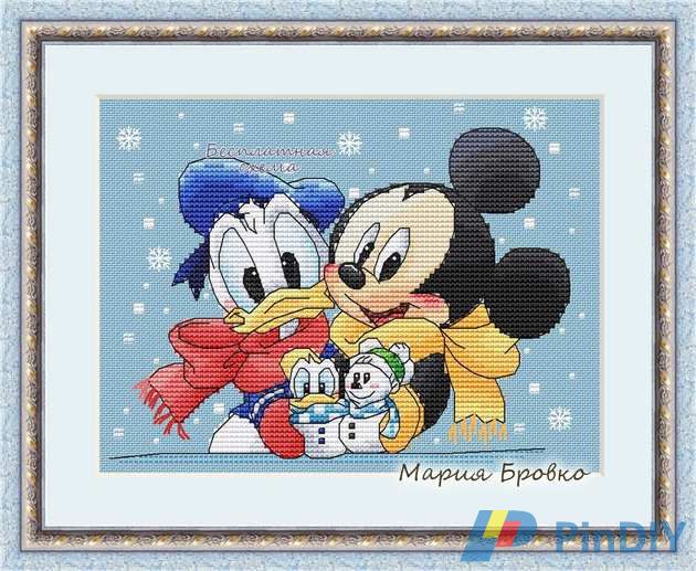 Mickey and Donald