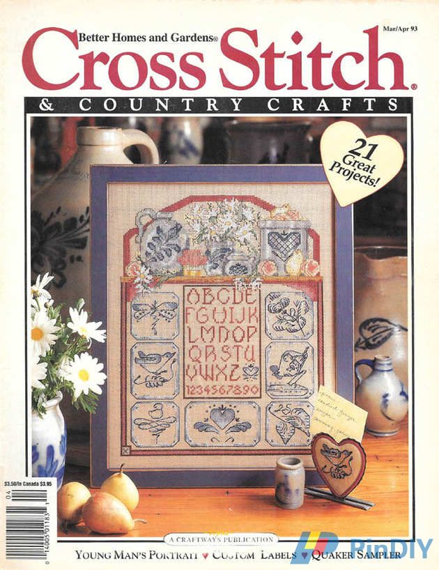 sm fc Cross Stitch Country Crafts March-April 1993.jpg