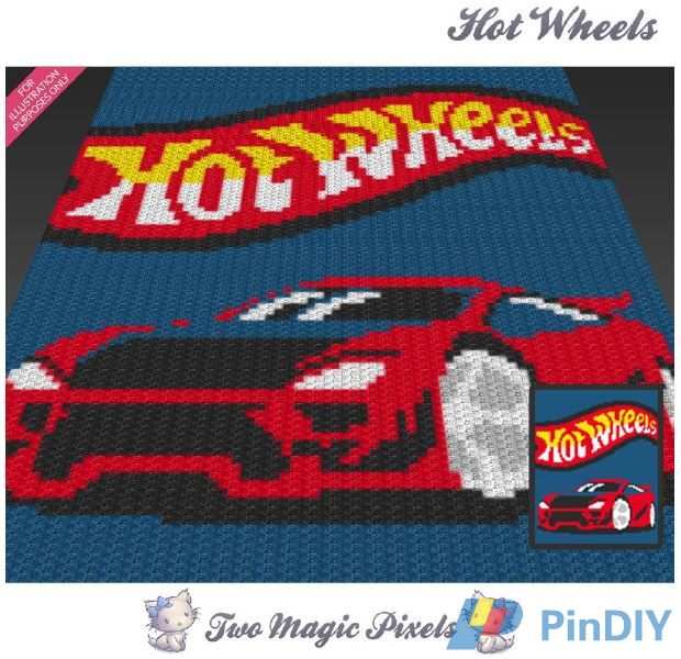 hotwheels car inspired c2c graph - twomagicpixels.jpg