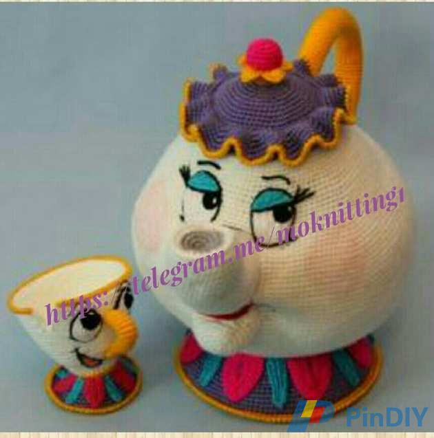 Mrs Potts and Chip