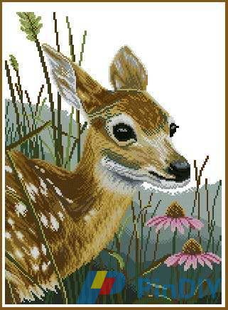 Lanarte_35139_Fawn_and_Flowers.jpg