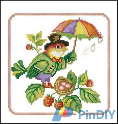 PT-533 Bird with umbrella.jpg