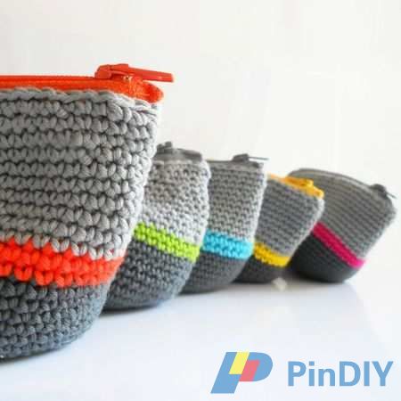 Crochet Zipper Pouch 1