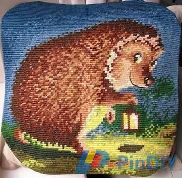 Kids Hedgehog Pillow.jpg