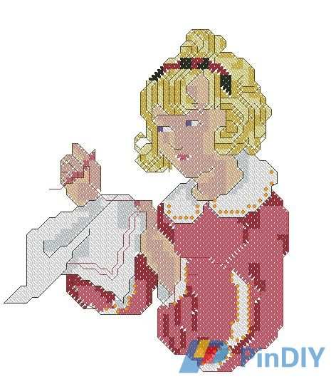 Nostalgie Portraits - Pink Sewing Girl.jpg