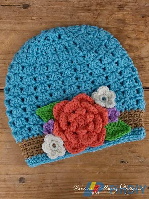 Bouquet Ladies Slouch Hat