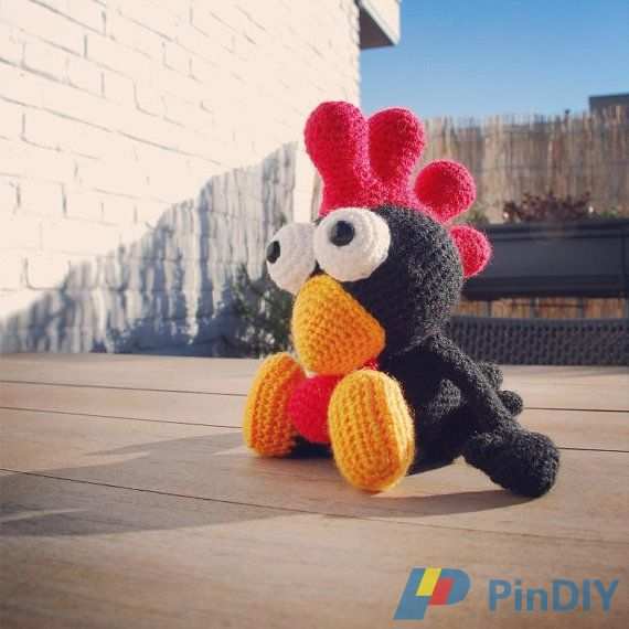 Bill the black rooster
