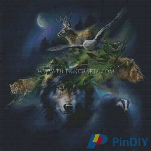 Tilton Crafts Wild-Collage