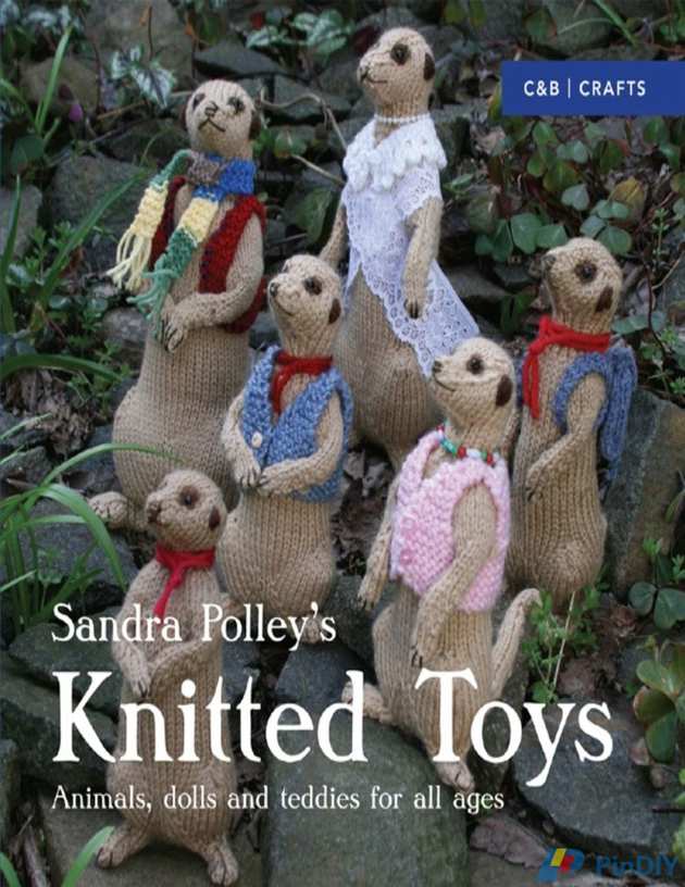 Sandra Polley's Knitted Toys Animals, Dolls and Teddies for All Ages by San.jpg