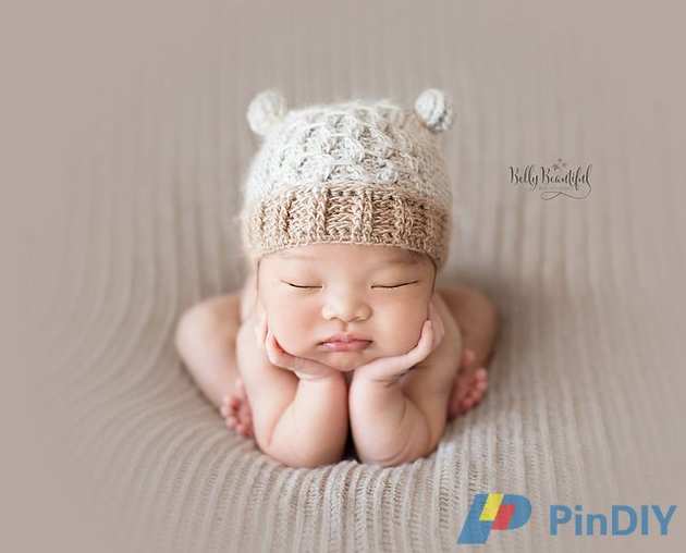 Smock Stitch Kitty Hat