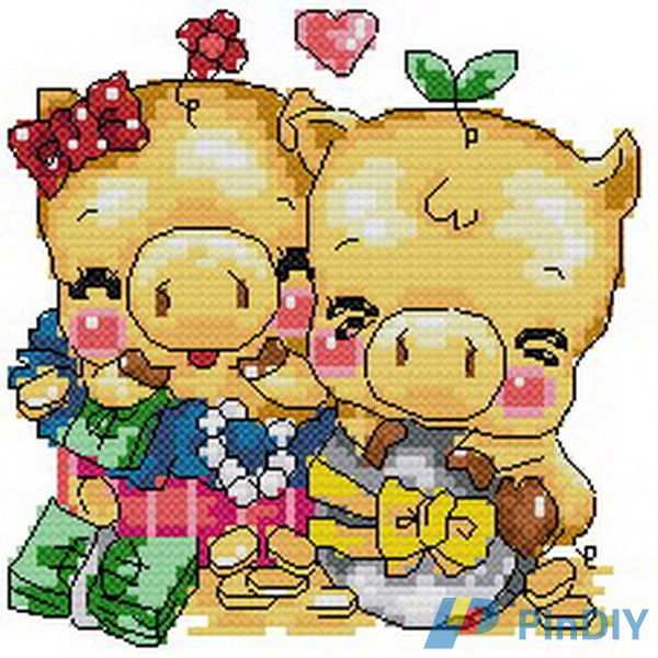 Dome 70401 The Series of Lucky Baby Pig 4.jpg