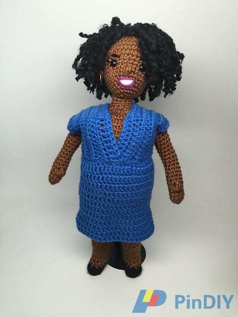 Curvy Girl Customizable Amigurumi Doll - Allison Hoffman - Crafty is Cool 2