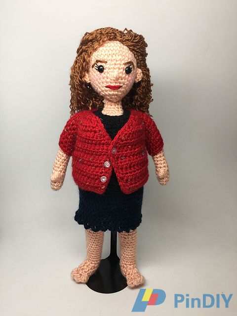 Curvy Girl Customizable Amigurumi Doll - Allison Hoffman - Crafty is Cool 4