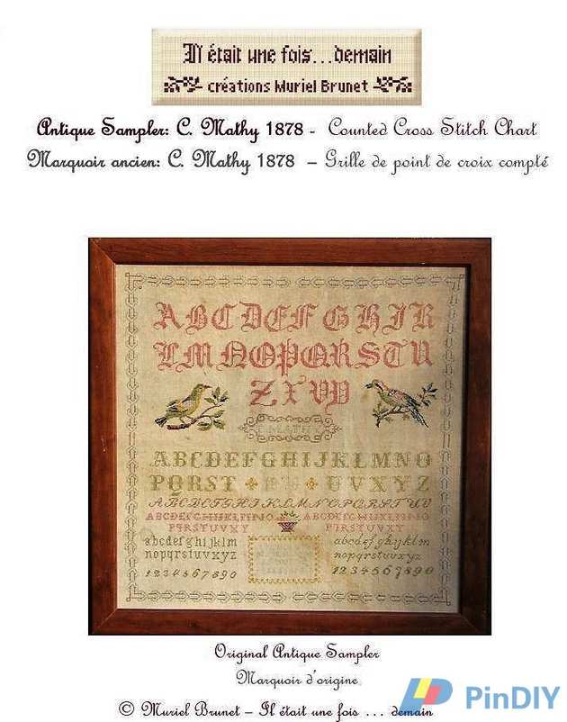 M Brunet - C Mathy 1878 Sampler cover.JPG