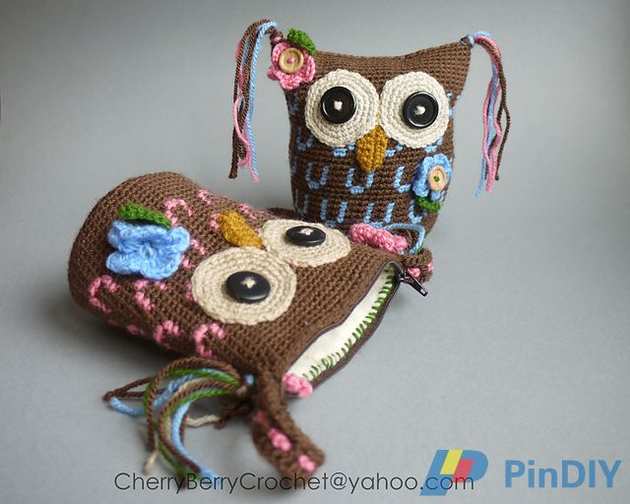 Cherry Berry Crochet - Taisija Katane - Owl Bag or Toy Crochet Pattern.jpg