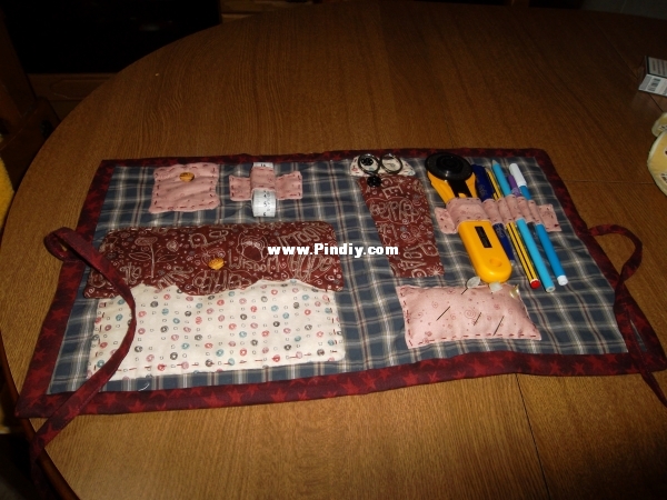 Porta-accesorios de costura