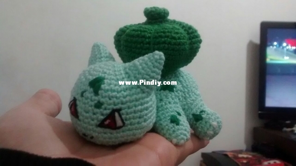 Bulbassauro que fiz para meu filho.