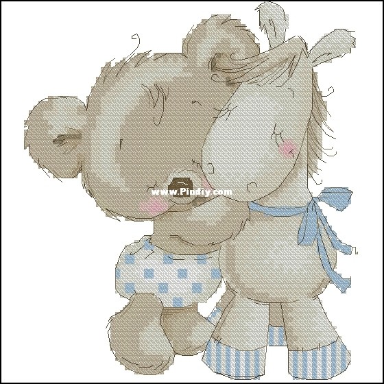 Svetlana Sichkar - Bear and Donkey.jpg