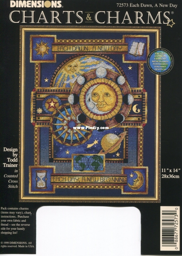 Dimensions Charts &amp; Charms Each Dawn a New Day 72573 James Himsworth.jpg