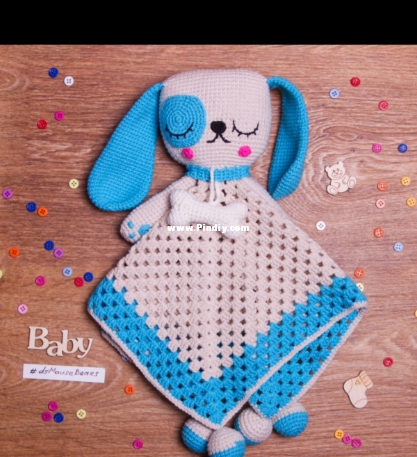 Baby DS Mouse Bears-Puppy Lovey-English