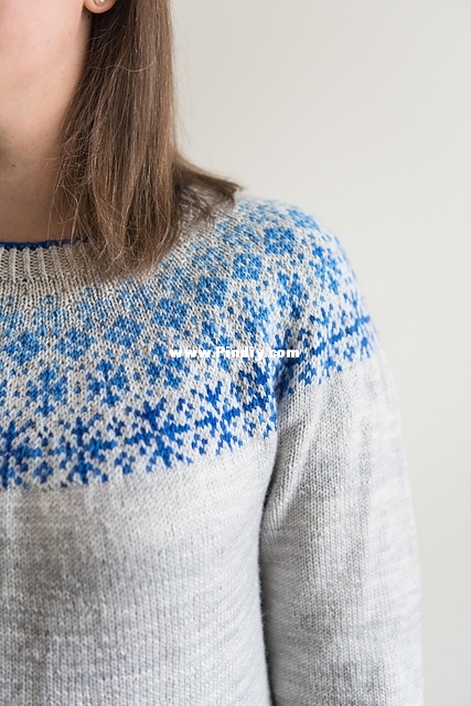  Frosted  Sweater by Lisa K. Ross 