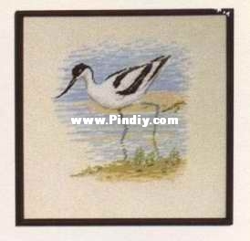 Permin calendar 1982-3 Recuvirostr a avosetta.jpg