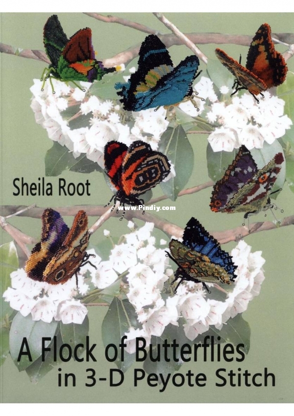 A Flock of Butterflies in 3-D Peyote Stitch.jpg