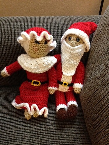 Mr. and Mrs. Claus outfits