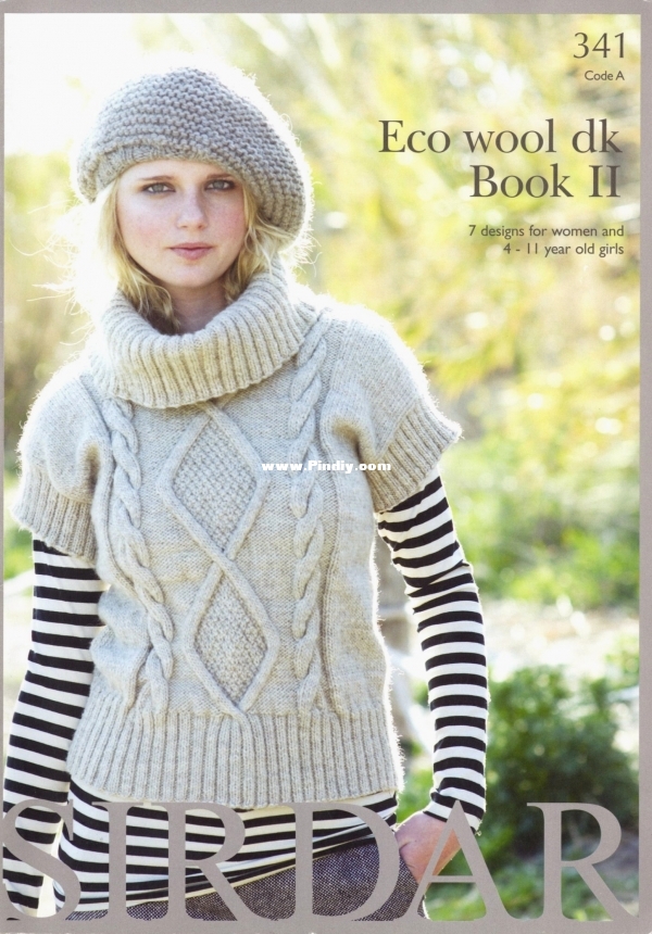 Sirdar 341 - Eco Wool DK Book II_Front.jpg