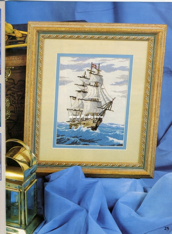 Ship from Мода и модель Мозайка вышивки 2003-06