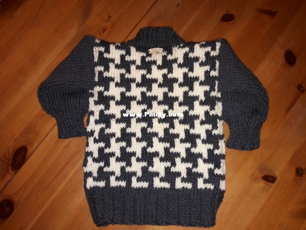 2019 02 06 Boy houndstooth cardigan (3).jpg