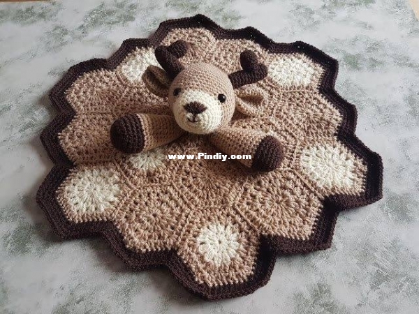 crafting happiness-Ariana goldberry-Freddy the Faun baby deer Lovey
