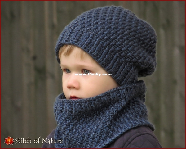 Portland Slouchy Hat and Cowl - Stitch of Nature.jpg
