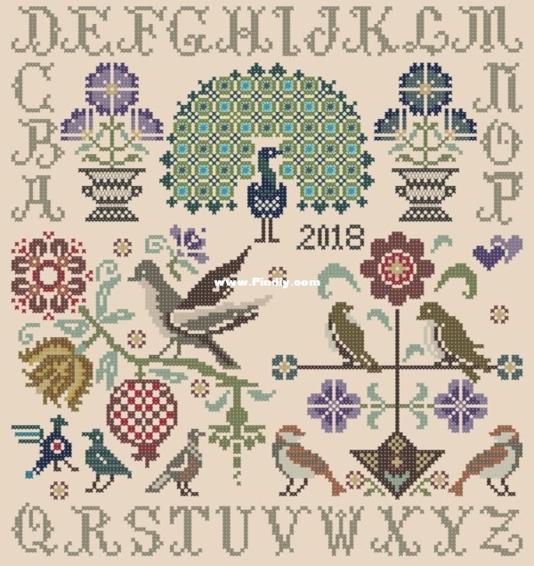 Vintage Birds Sampler Capture.JPG