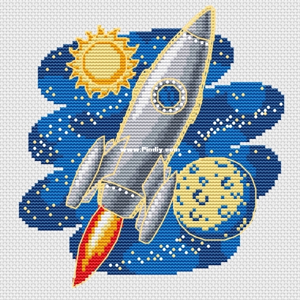 The Rocket by Anna Petunova (Ракета).jpg