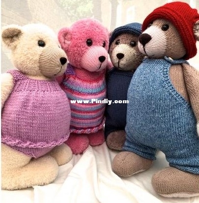 Bears with clothes