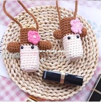 miss hu handmade - Lipstick bag - girl - chinese.jpg