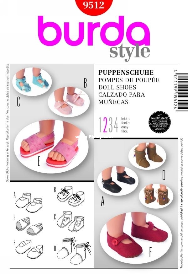 Burda Style  9512_Doll Shoes.jpg