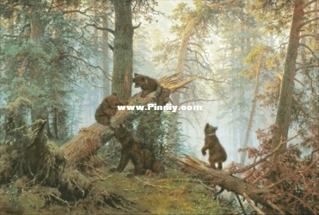 Morning in a Pine Forest.jpg