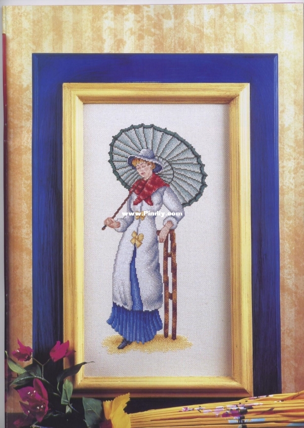 CUADROS 35- Senora con sombrilla verde.jpg